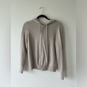 Babaton Luxe Cashmere Hooded Zip-Up